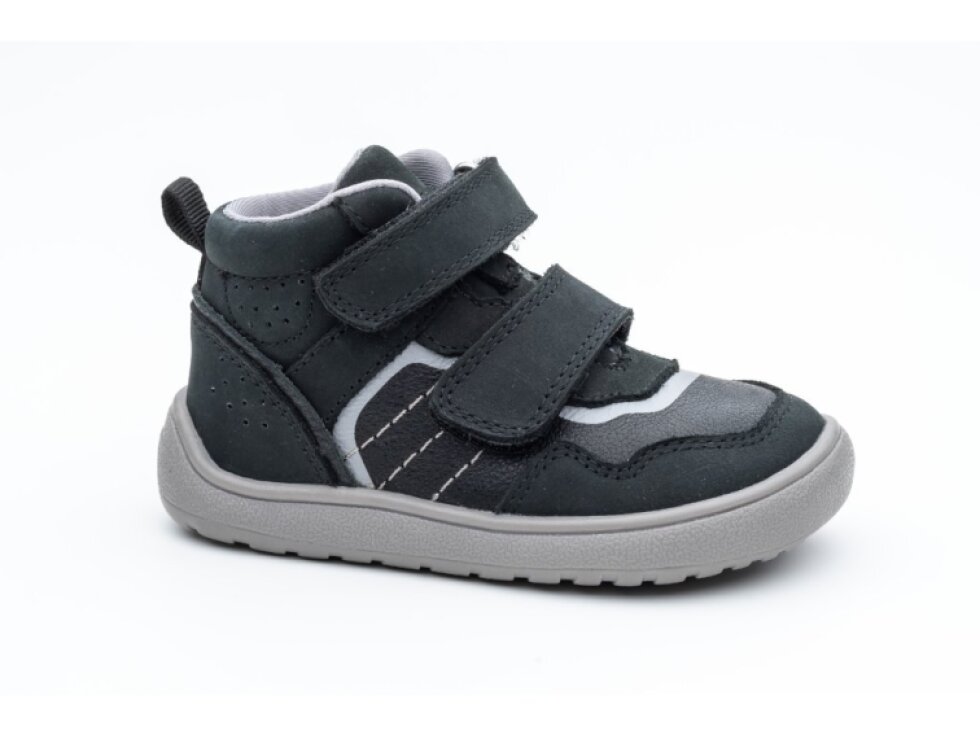 Protetika - Detské prechodné barefoot topánky HARDY NERO