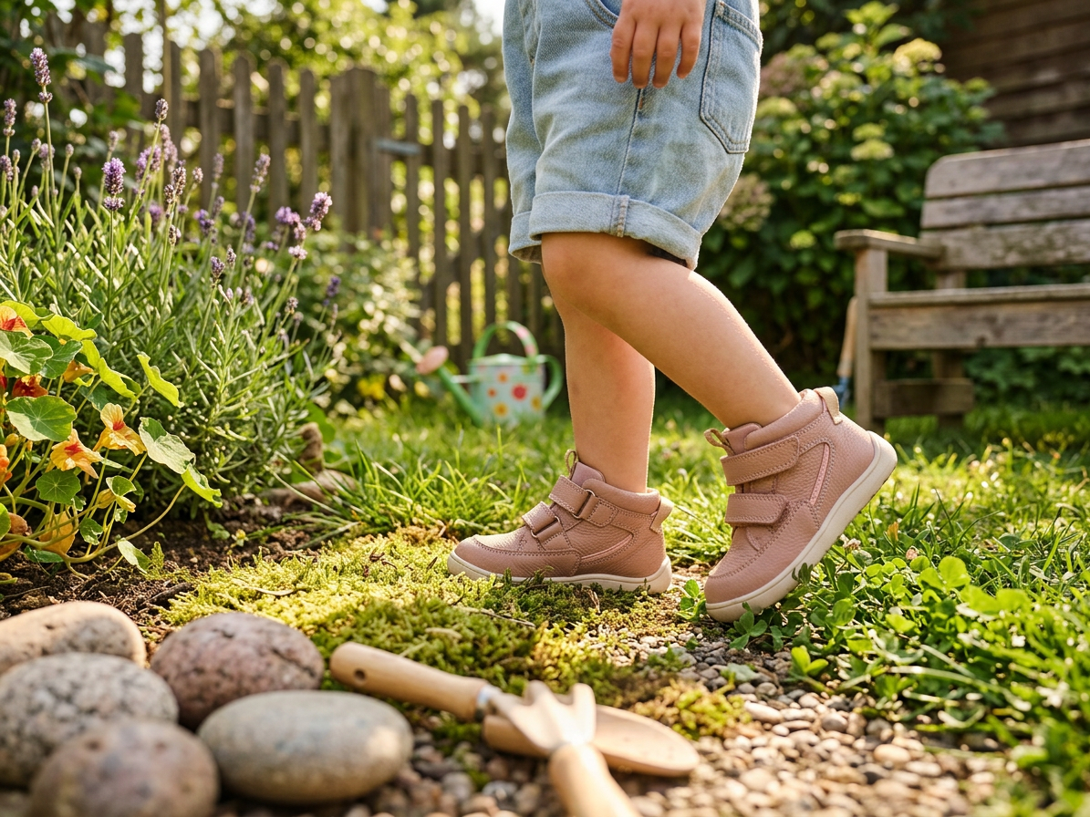 Protetika - Detské prechodné barefoot topánky ADA PINK