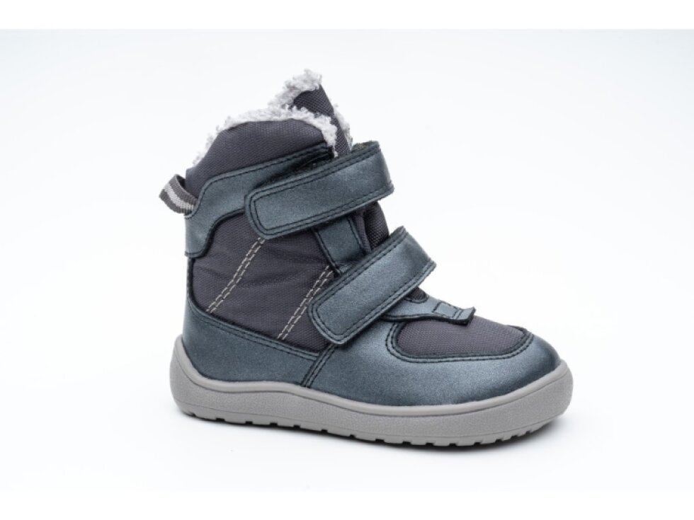 Protetika - Detské barefoot zimné barefoot topánky LORA GREY