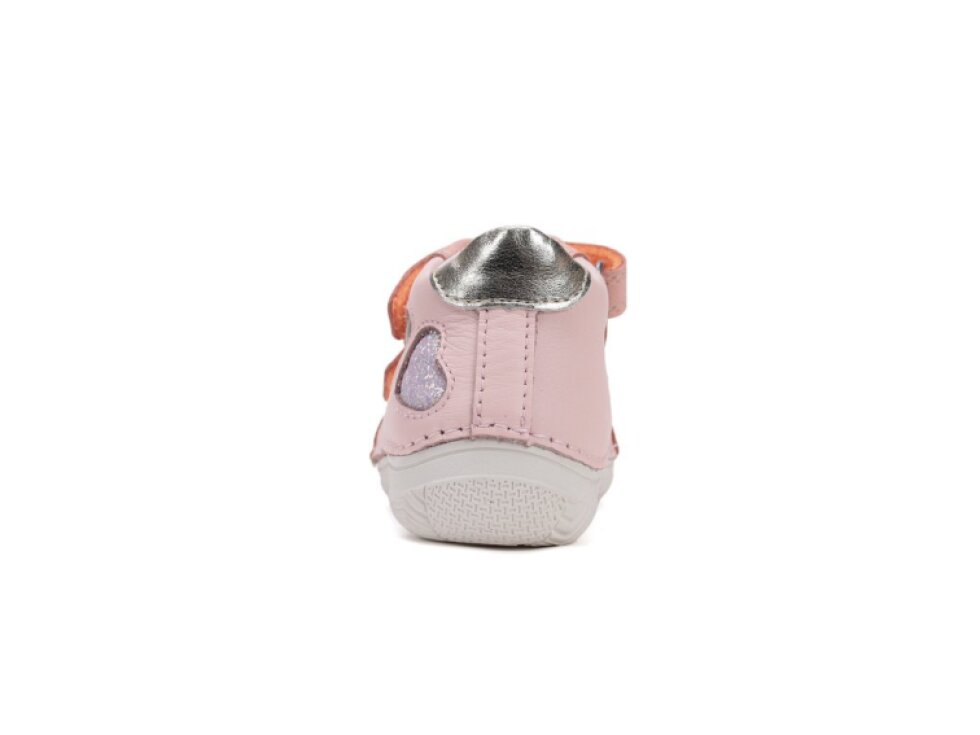 D.D. Step - Dievčenské prechodné topánky S082-51834A Baby Pink