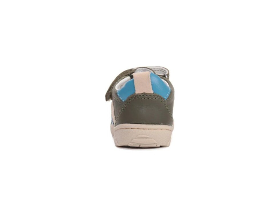 D.D. Step - Chlapčenské barefoot sandálky H077-61288B Emerald