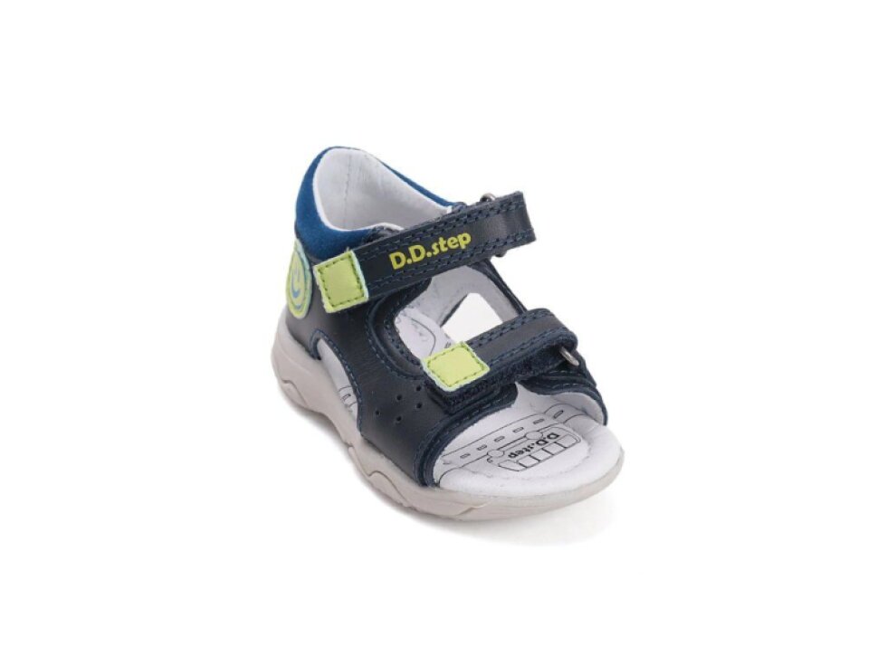 D.D. Step - Chlapčenské sandálky G064-61554 Royal Blue