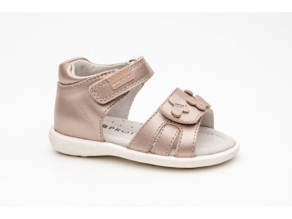 Protetika - Detské dievčenské sandálky NINA PINK