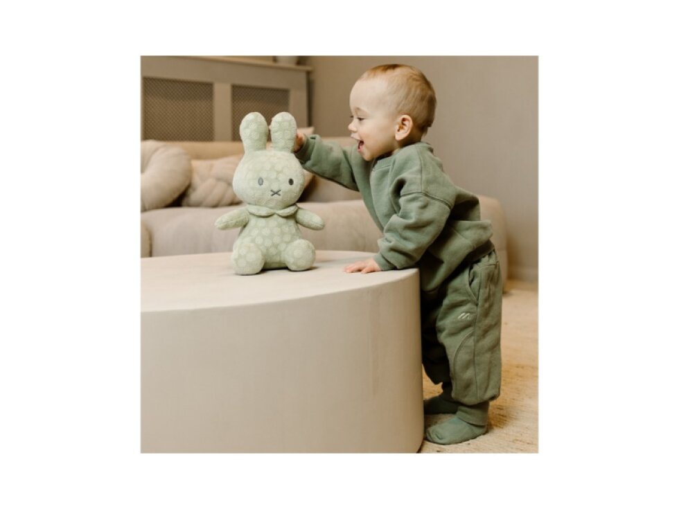 Little Dutch Králiček Miffy Green Flower 20 cm