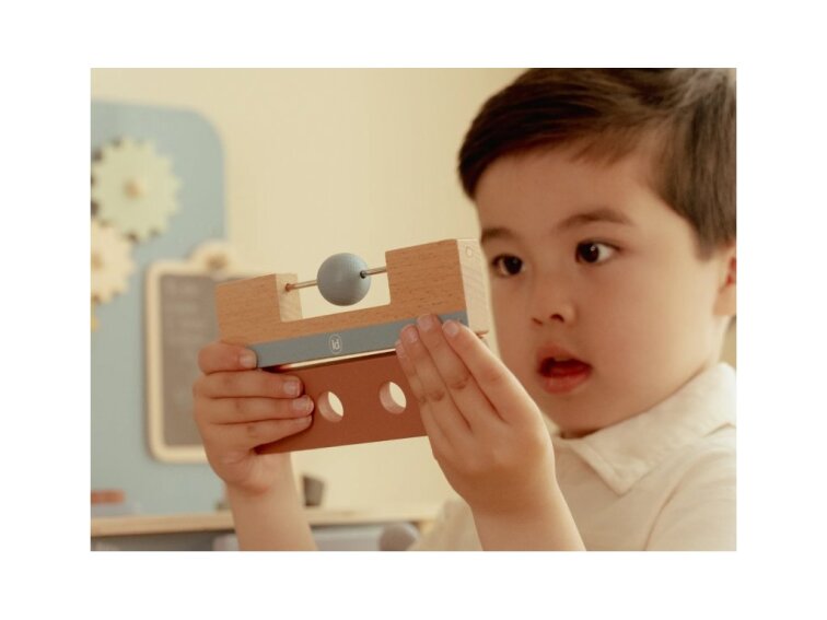 Little Dutch Ponk drevený Blue