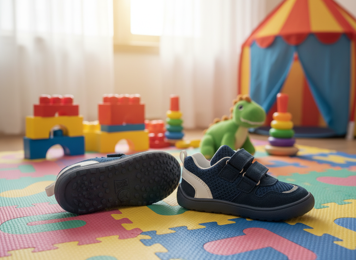 Protetika - Detské prechodné barefoot topánky ALEX MARINE