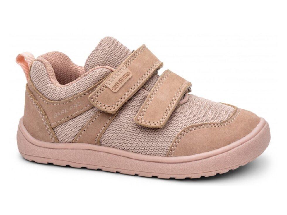 Protetika - Detské dievčenské barefoot topánky NOLAN NUDE
