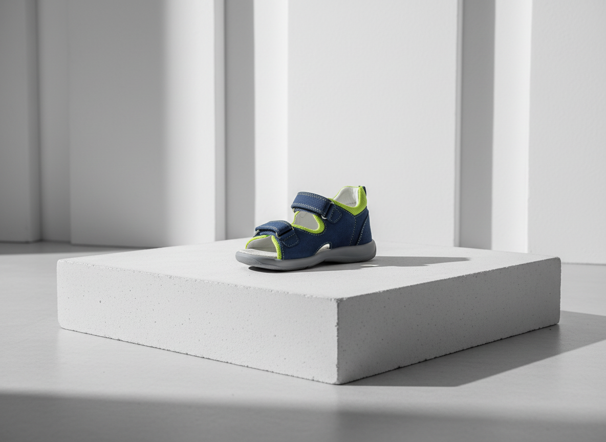 Protetika - Detské rehabilitačné sandálky T115 Modrá-zelená