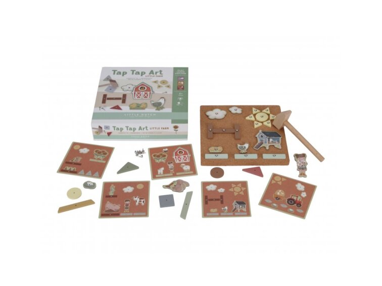 Little Dutch Kreatívna sada Tap Tap Farma