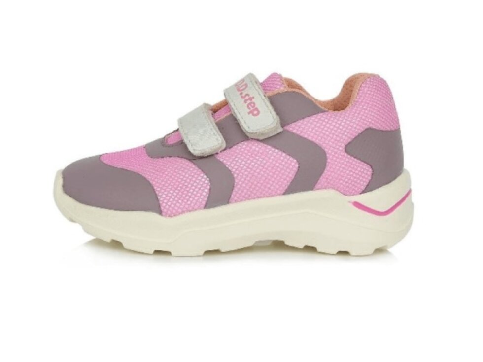 D.D. Step - Detské tenisky - Grey-Pink