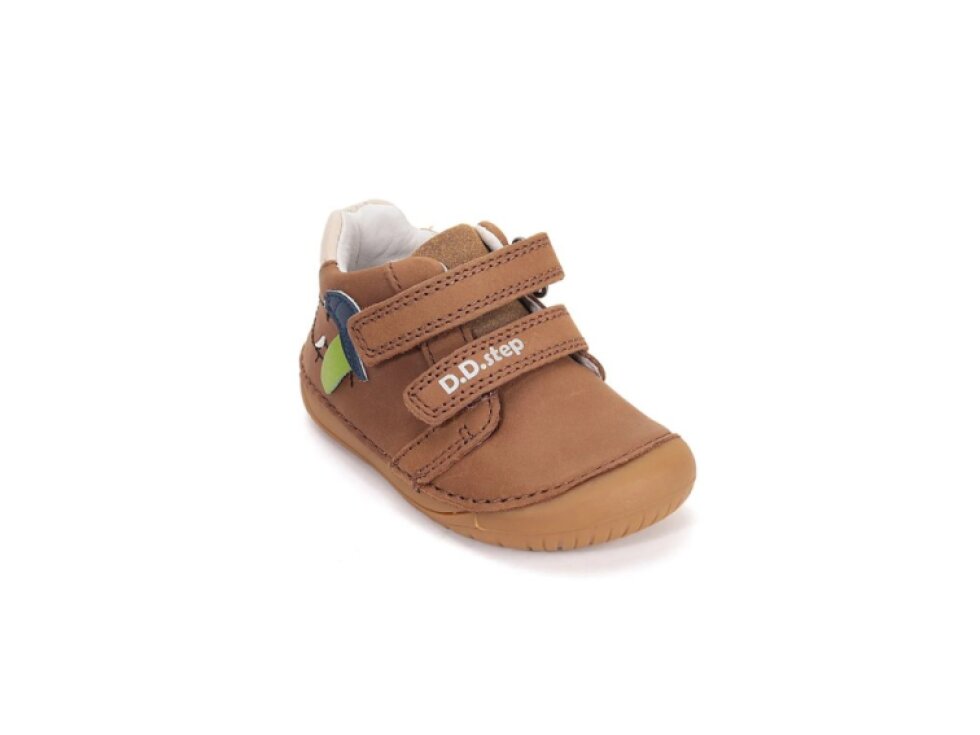 D.D. Step - Chlapčenské prechodné barefoot topánky S070-61533 Chocolate