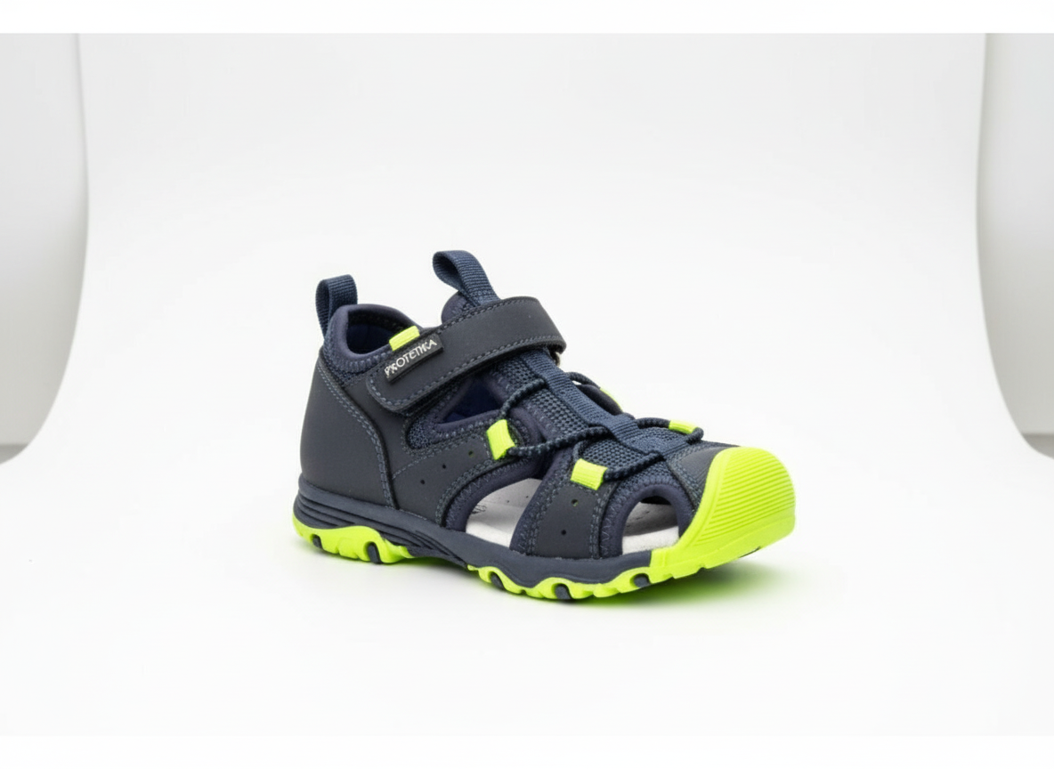 Protetika - Detské chlapčenské sandálky TED NAVY