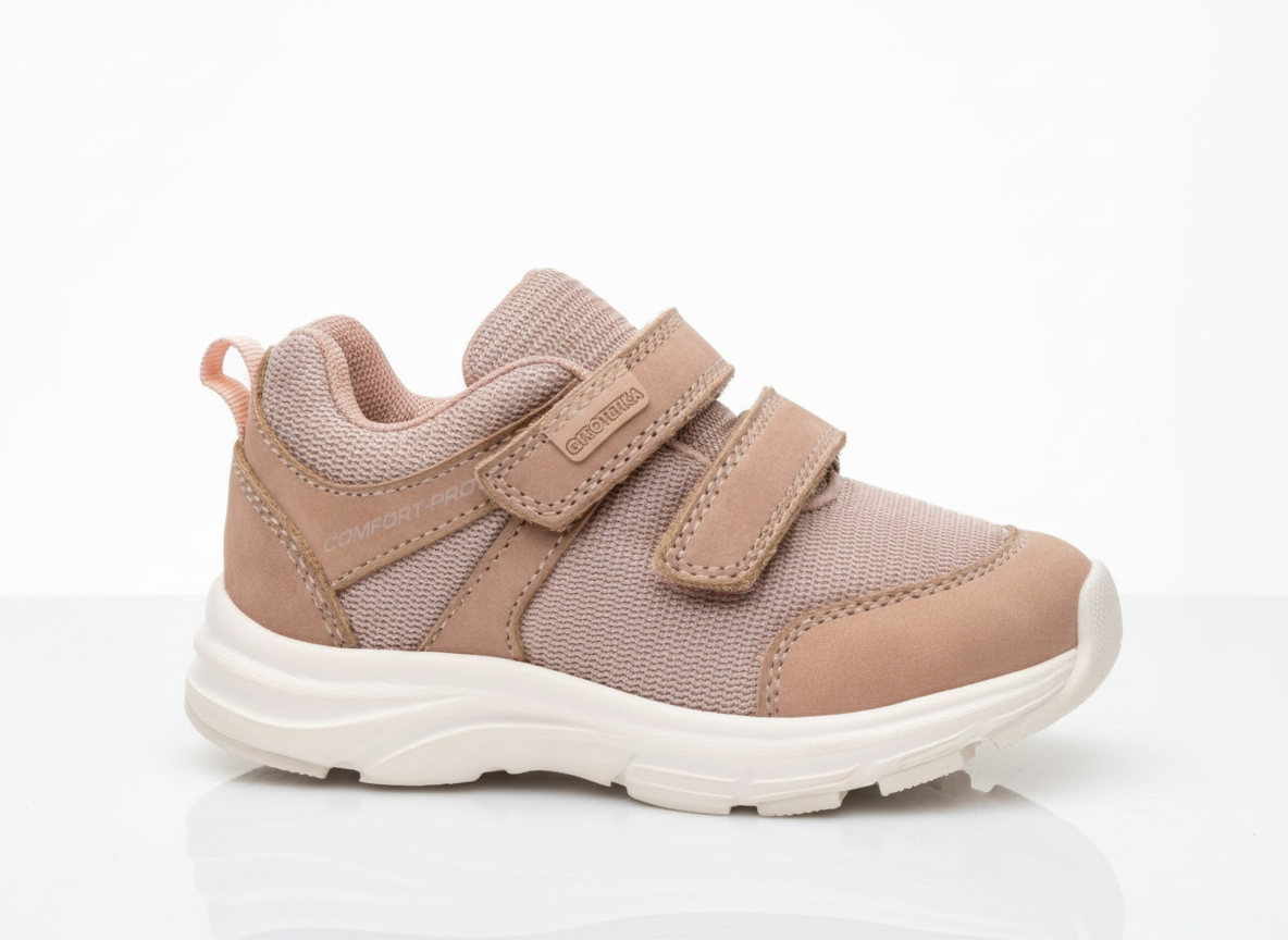 Protetika - Detské dievčenské tenisky KENY PINK NUDE
