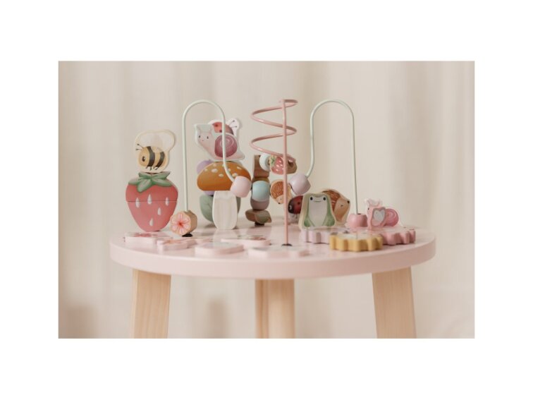 Little Dutch Stolík s aktivitami drevený