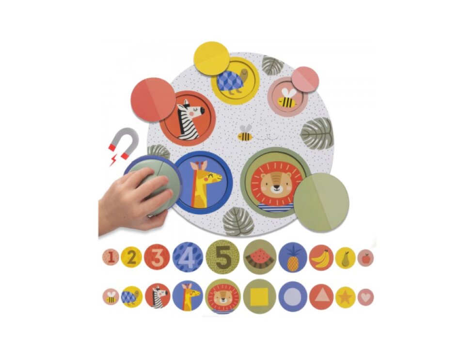 Taf Toys Magnetické puzzle 4v1