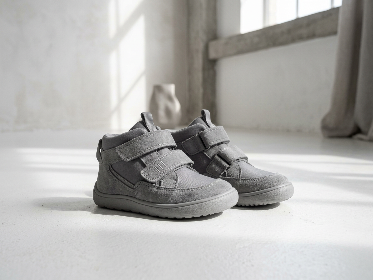 Protetika - Detské prechodné barefoot topánky ADA GREY