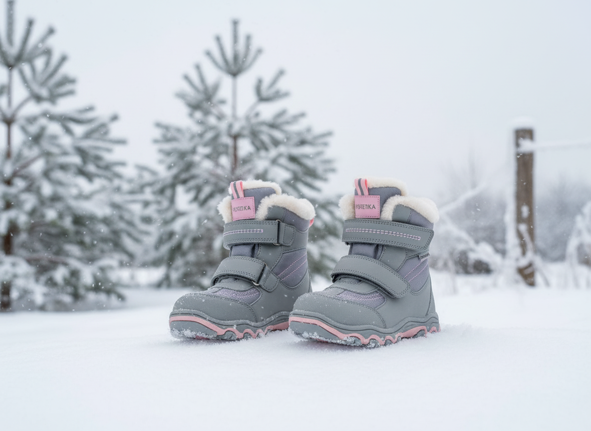 Protetika - Detské zimné topánky ALBA GREY