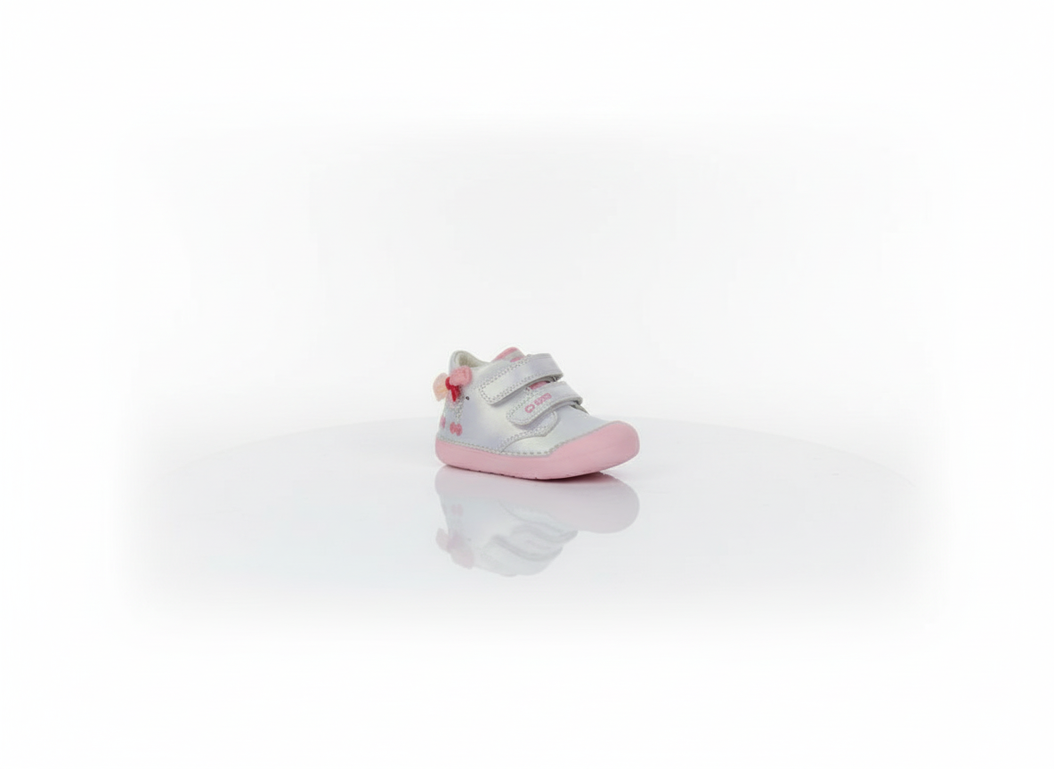 D.D. Step - Dievčenské tenisky Puddle - White veľ. 25