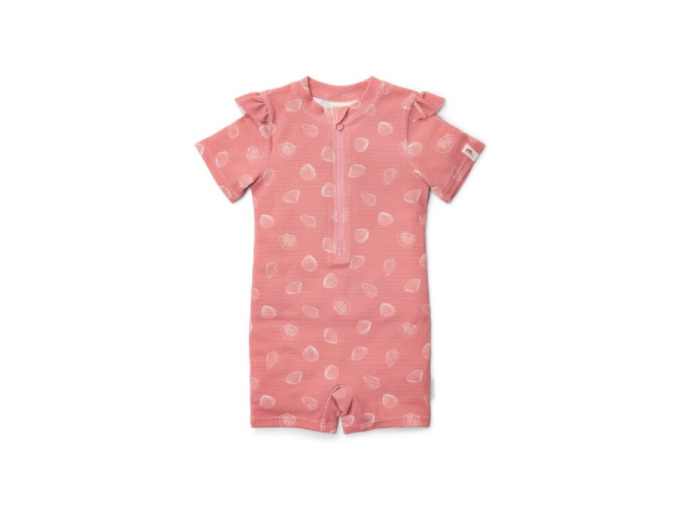 Little Dutch Plavky krátký rukáv Ocean Treasures Pink vel. 86/92