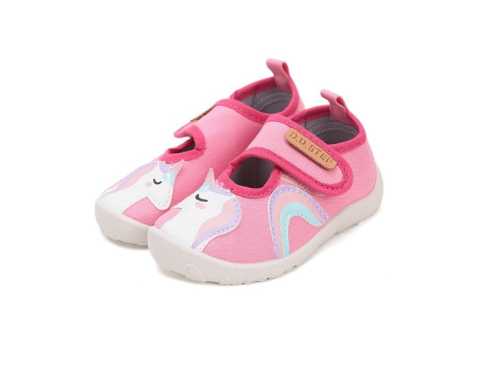 D.D. Step - Detské barefoot plátenky C086-51838