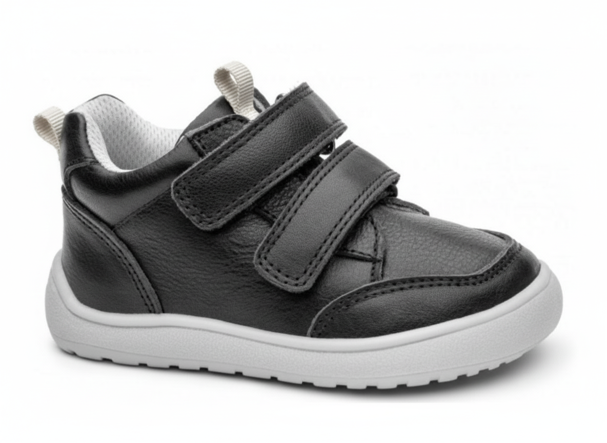 Protetika - Detské chlapčenské barefoot topánky ALAN BLACK