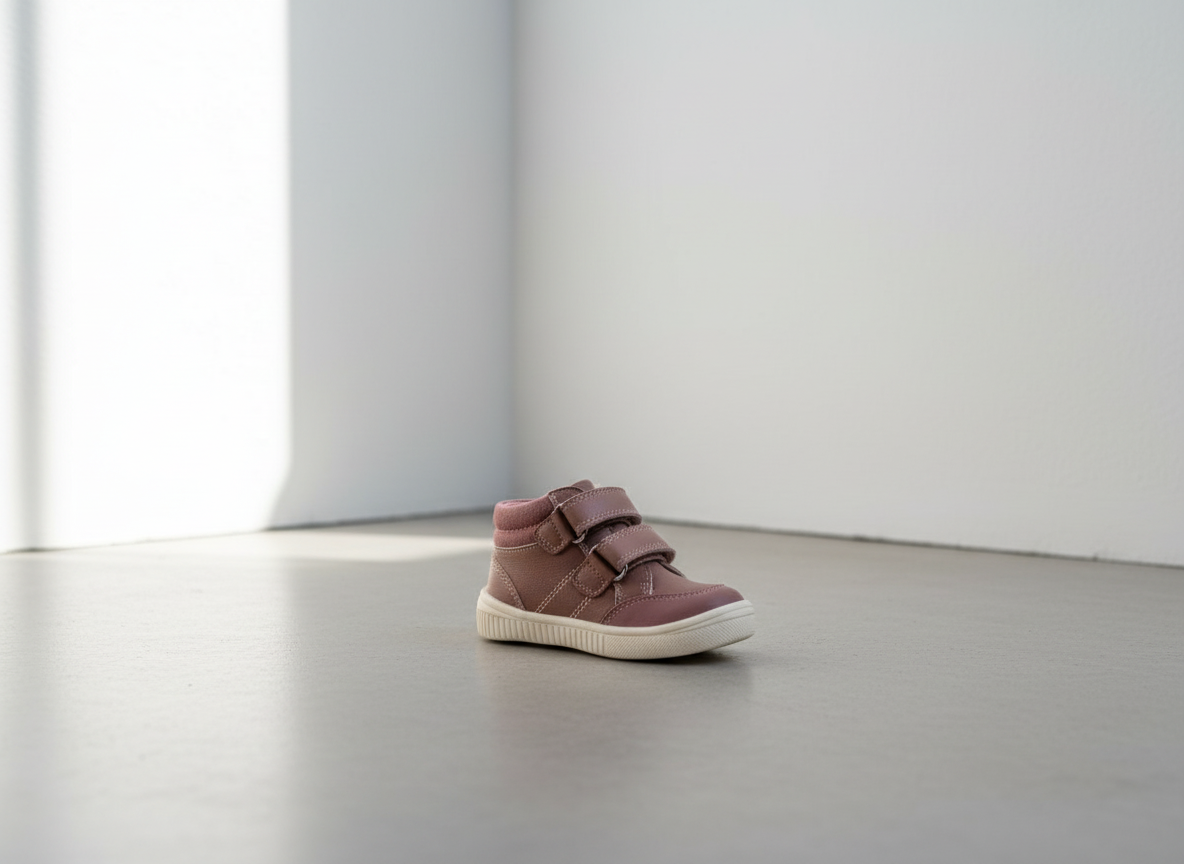 Protetika - Detské prechodné topánky ABIGAL old pink
