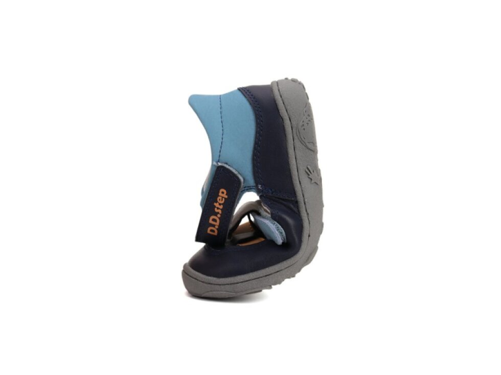 D.D. Step - Chlapčenské barefoot sandálky H077-51332A Blue
