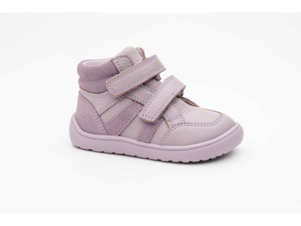 Protetika - Detské prechodné barefoot topánky KIRK PURPLE
