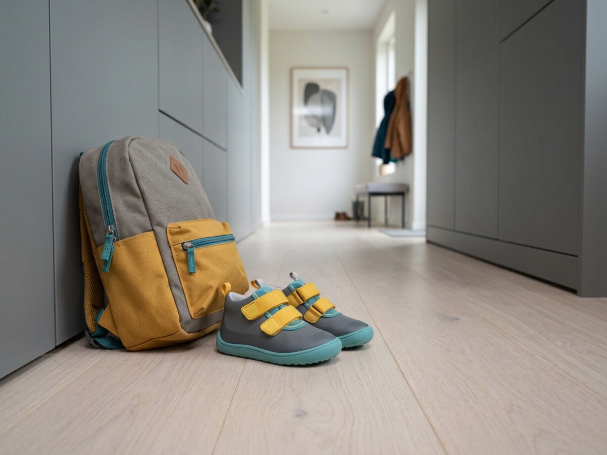 Protetika - Detské prechodné barefoot topánky LENY GREY