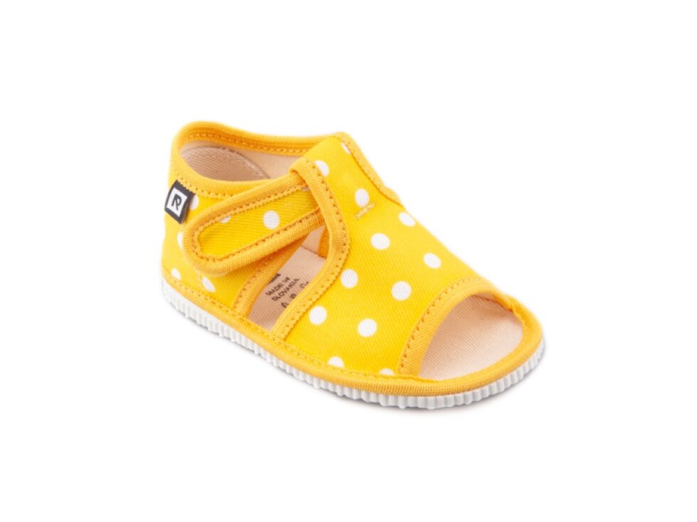 RAK - Papučky s otvorenou špicou Bodky 100014-3ZLB