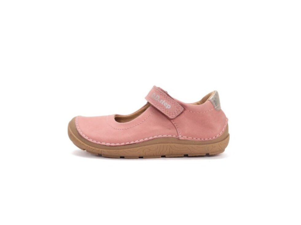 D.D. Step - Dievčenské barefoot sandálky H116-61955M Raspberry
