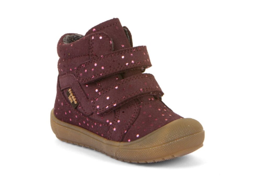 Froddo - Detské prechodné topánky Ollie TEX Bordeaux G2110139-9