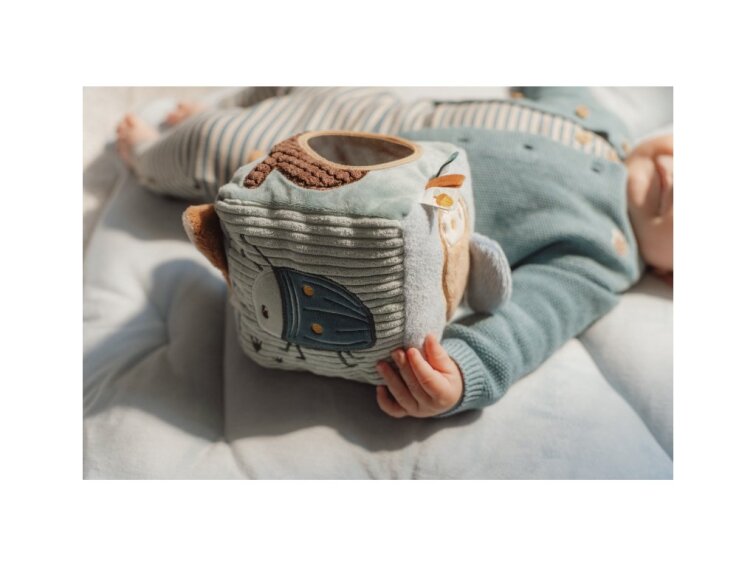 Little Dutch Kocka textilná s aktivitami