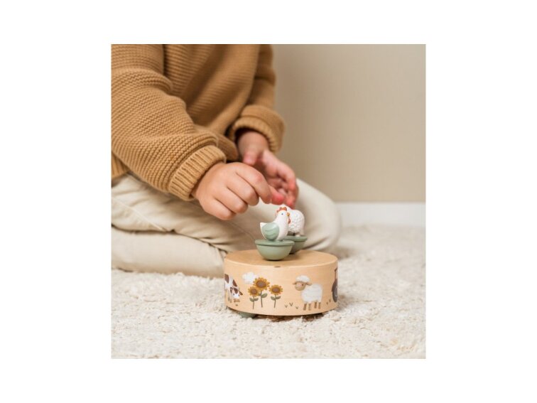 Little Dutch Hudobný box naťahovací Farma