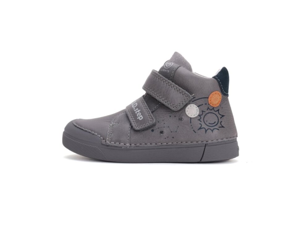 D.D. Step - Detské prechodné barefoot topánky A068-42418 Royal blue