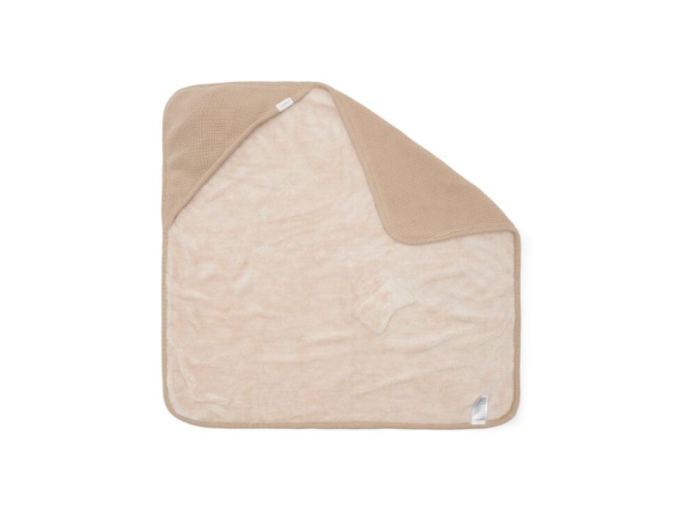 Little Dutch Deka zavinovacia pletená Beige