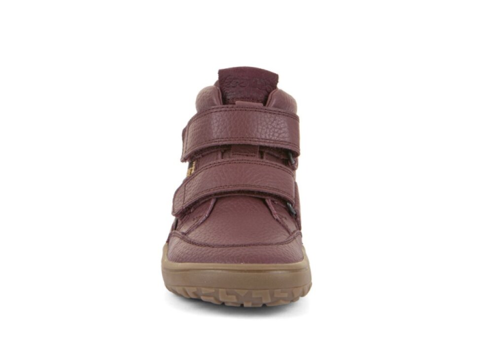 Froddo - Detské barefoot topánky AUTUMN TEX LEAHTER G3110264-12 BORDEAUX
