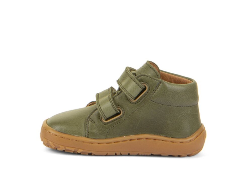 Froddo - Detské prechodné topánky Barefoot First Step Olive G2130360-8
