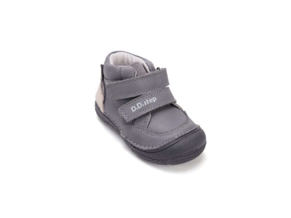 D.D. Step - Detské prechodné topánky S082-52202B Dark Grey