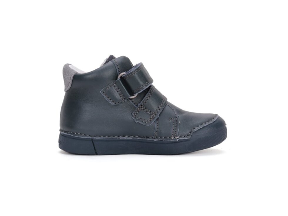 D.D. Step - Detské prechodné barefoot topánky A068-42418 Black