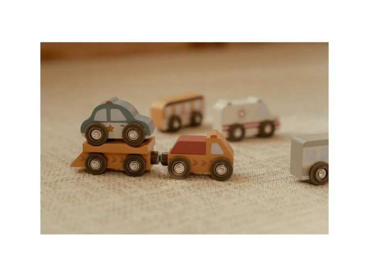 Little Dutch Sada drevených autíčok