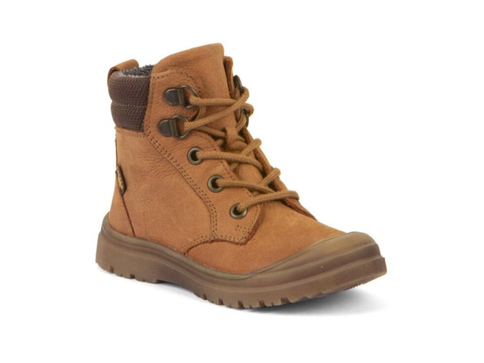 Froddo - Detské barefoot topánky G3160228-1 COGNAC