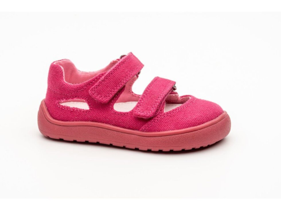 Protetika - Detské dievčenské barefoot sandále TAFI FUXIA