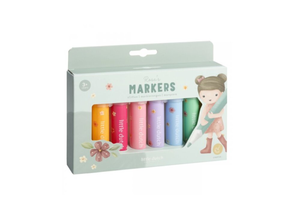 Little Dutch Fixy 8 ks Rosa