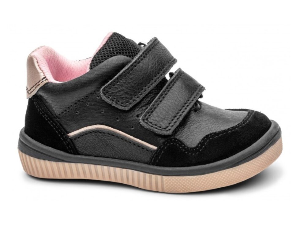 Protetika - Detské dievčenské prechodné topánky FANY BLACK