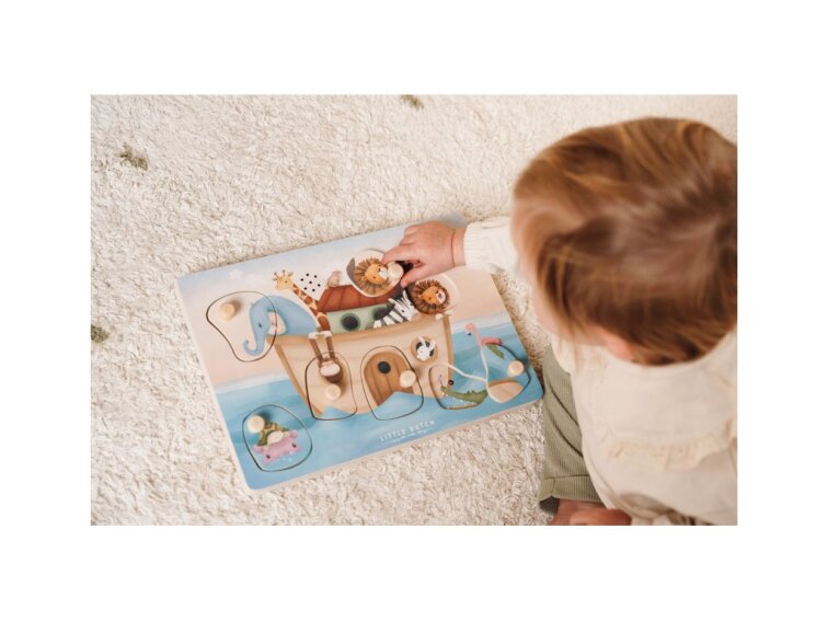 Little Dutch Vkladacie puzzle so zvukom