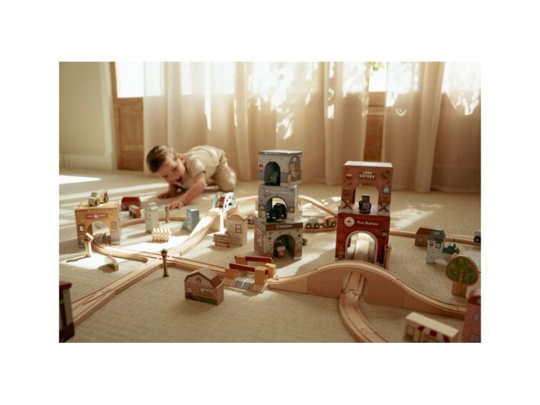 Little Dutch Kocky stohovacie s autíčkami