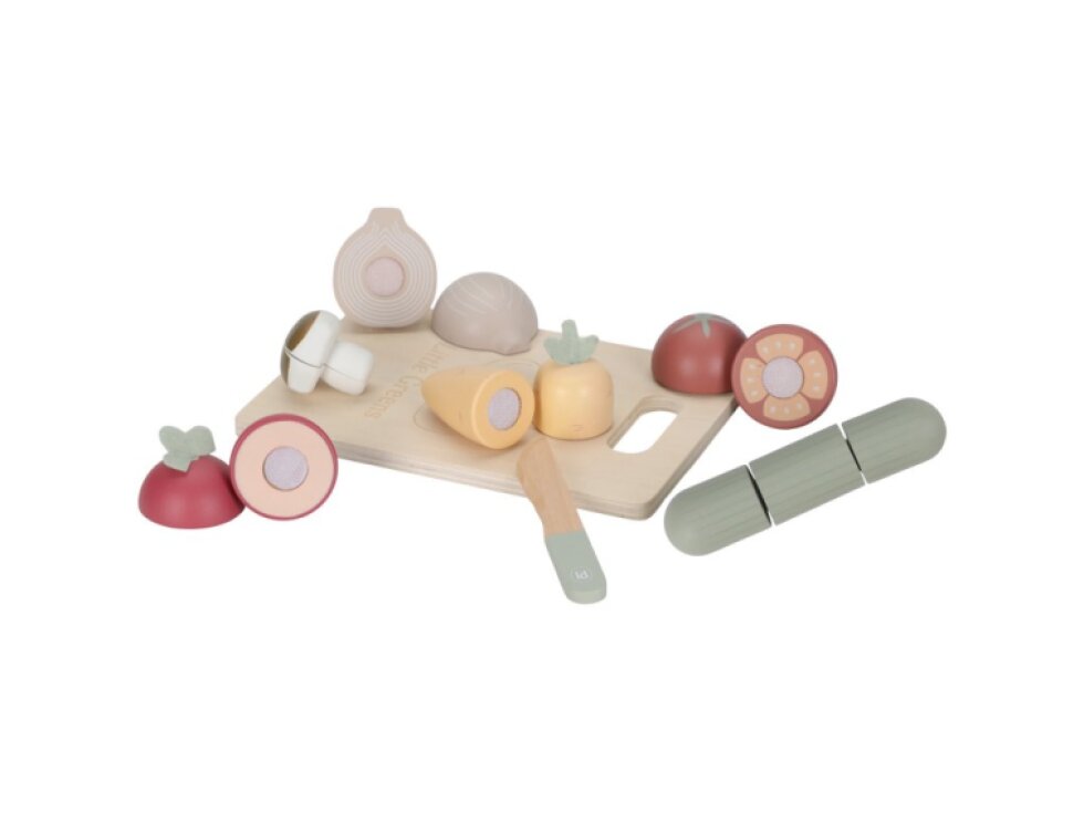 Little Dutch Krájacia zelenina drevená