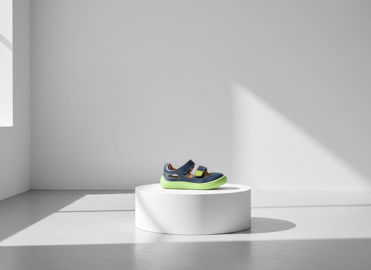 Protetika - Chlapčenské barefoot sandálky TERY NAVY