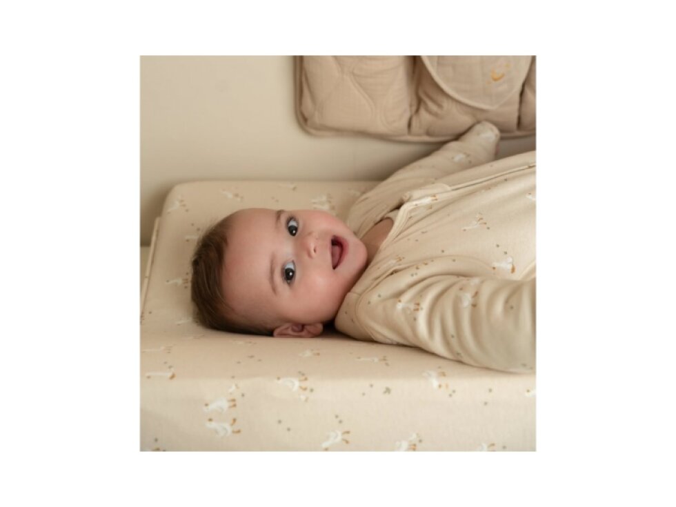 Little Dutch Poťah na prebaľovaciu podložku Husa Newborn Naturals